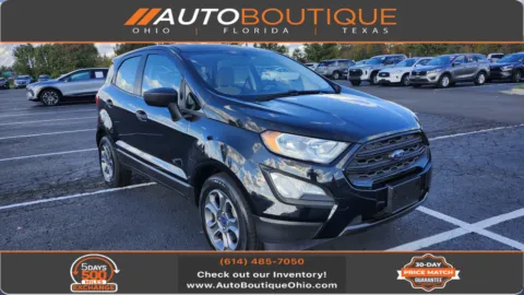 Black 2020 Ford EcoSport S for sale in Columbus, OH