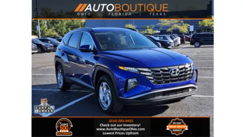 Blue 2022 Hyundai Tucson SEL for sale in Columbus, OH