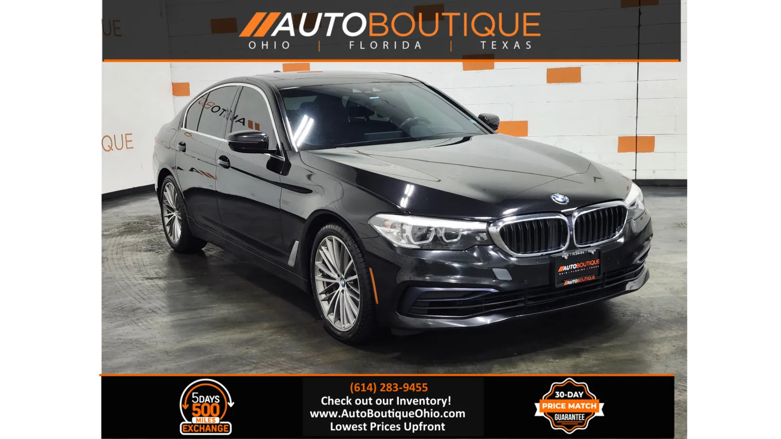 Black 2019 BMW 5 Series 540i xDrive for sale in Columbus, OH