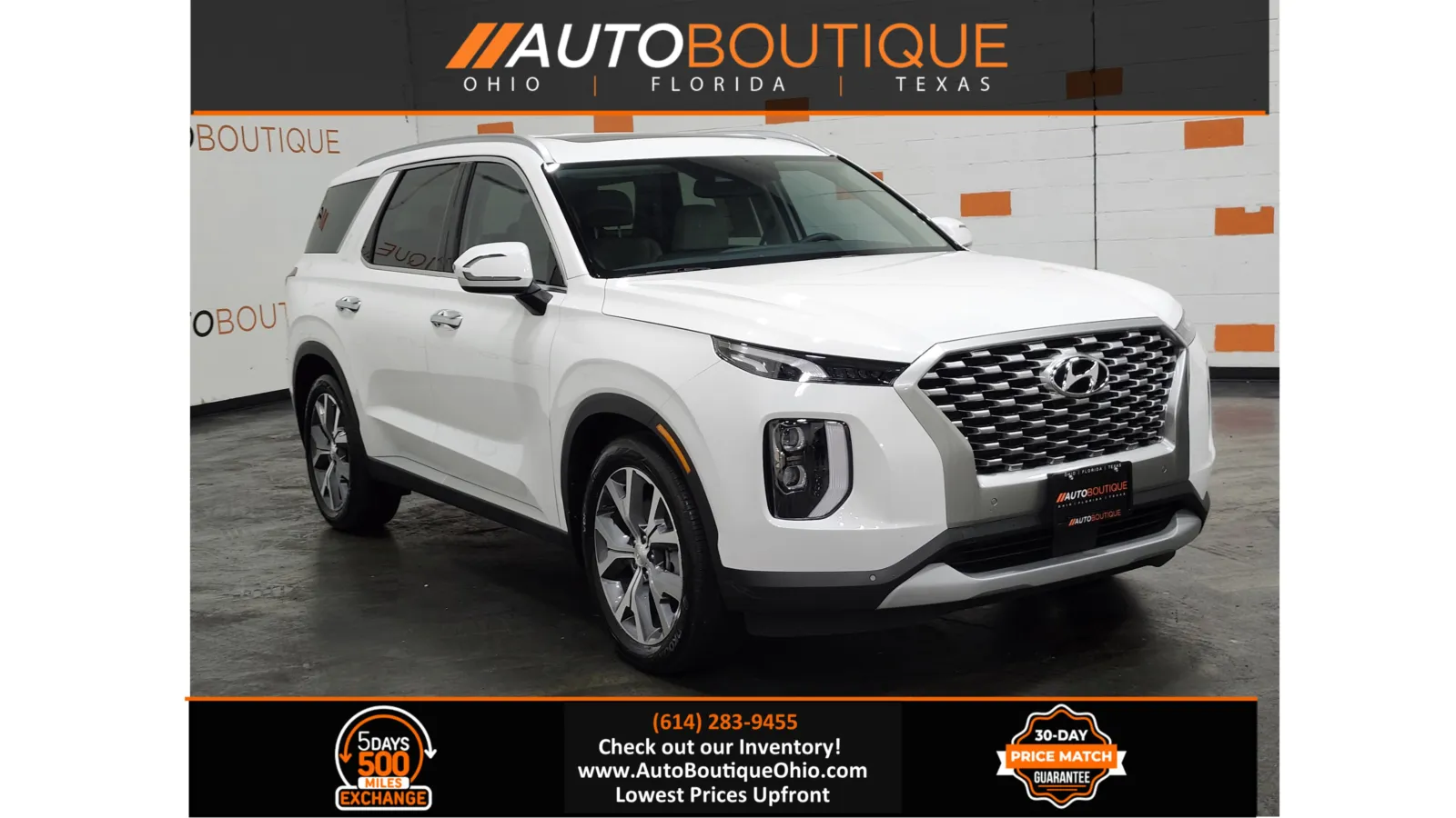White 2021 Hyundai Palisade SEL for sale in Columbus, OH