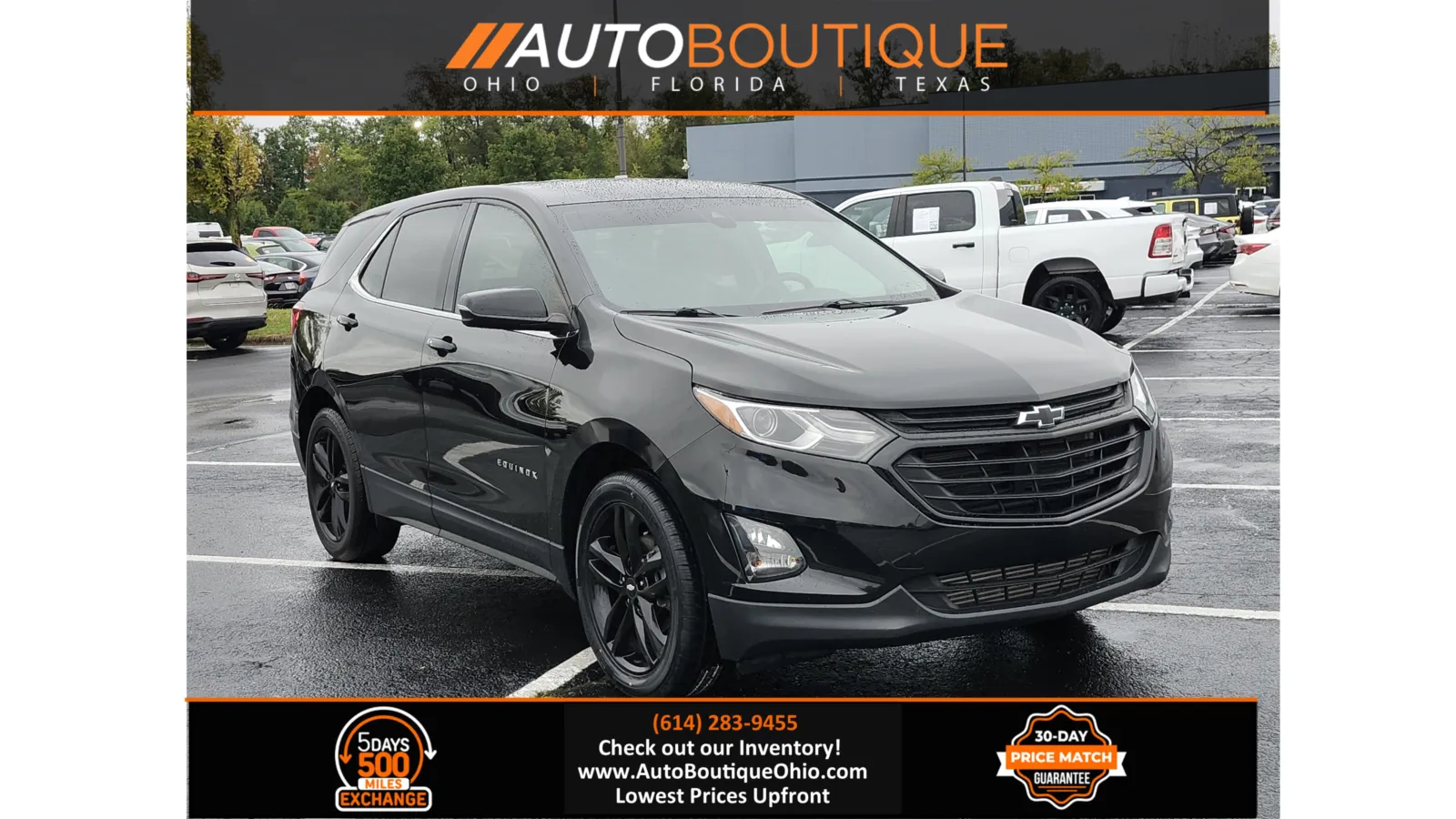 Black 2020 Chevrolet Equinox LT for sale in Columbus, OH