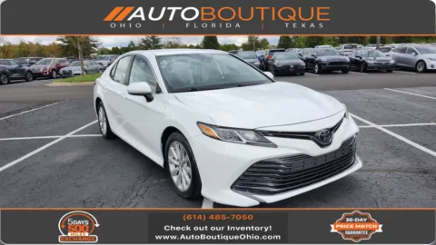 White 2020 Toyota Camry LE for sale in Columbus, OH
