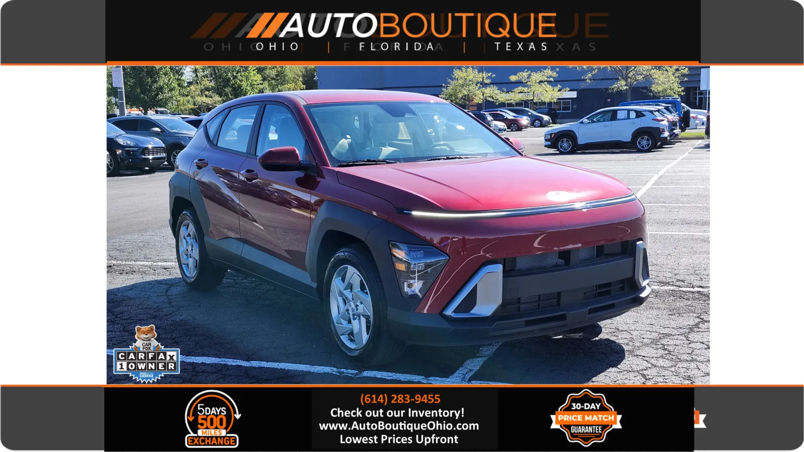 Red 2024 Hyundai Kona SE for sale in Columbus, OH