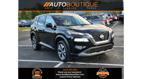 Black 2021 Nissan Rogue SV for sale in Columbus, OH