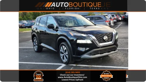 Black 2021 Nissan Rogue SV for sale in Columbus, OH