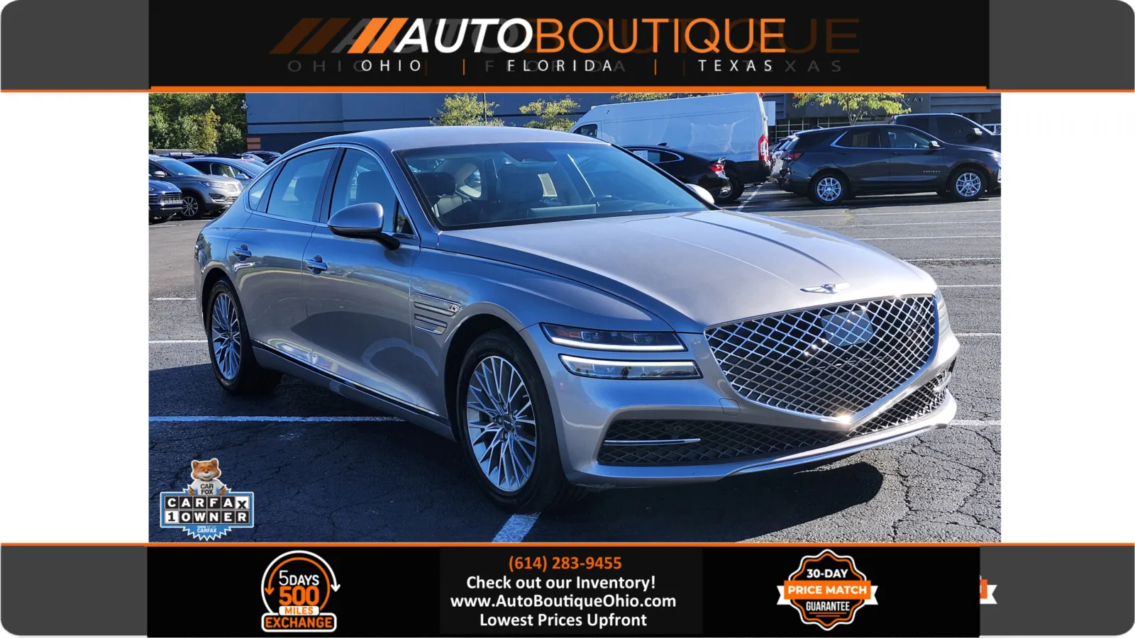 Silver 2024 Genesis G80 2.5T for sale in Columbus, OH