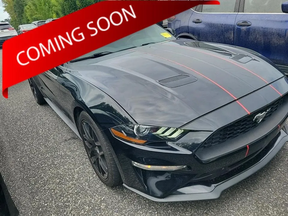 Black 2018 Ford Mustang EcoBoost for sale in Columbus, OH