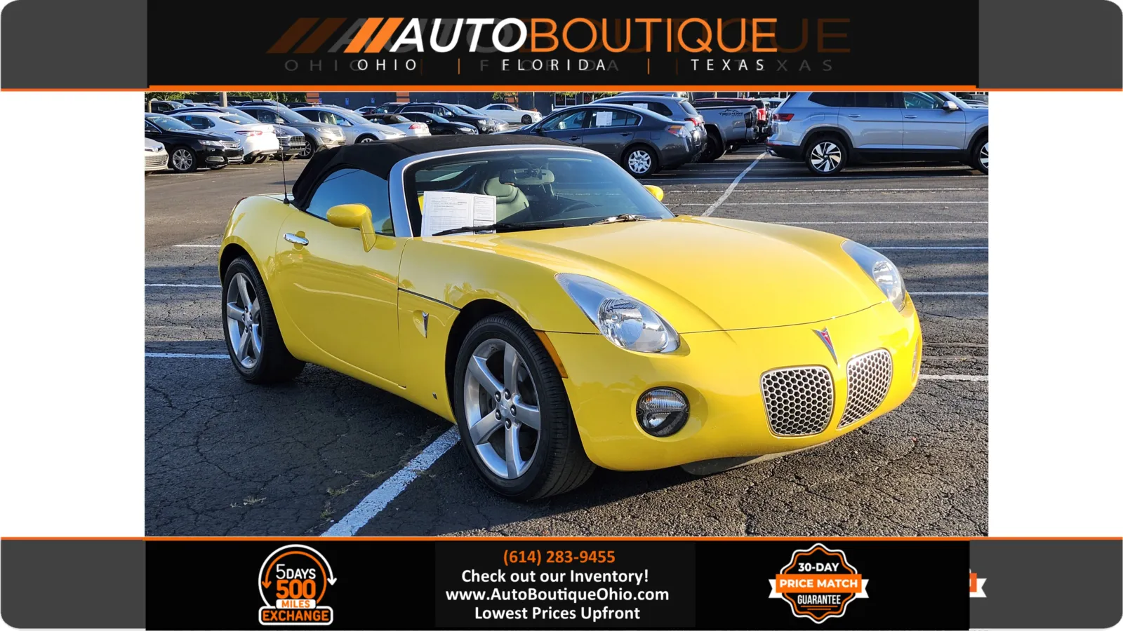 2008 Pontiac Solstice for sale in Columbus, OH