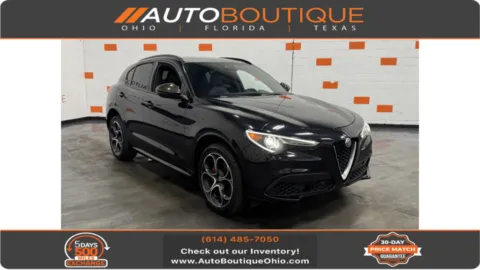 Black 2021 Alfa Romeo Stelvio Ti Sport for sale in Columbus, OH