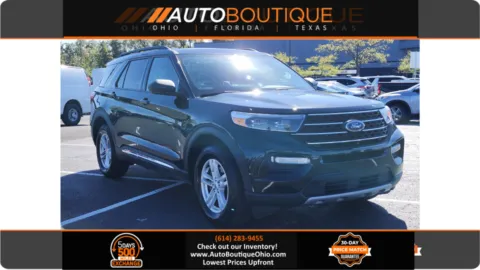 Black 2021 Ford Explorer XLT for sale in Columbus, OH
