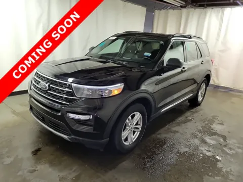 Black 2021 Ford Explorer XLT for sale in Columbus, OH