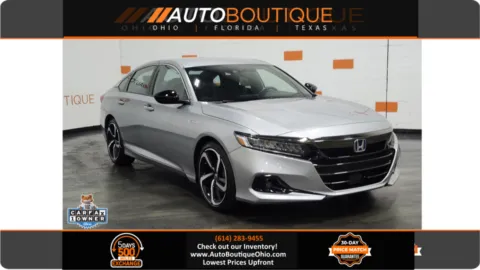 Silver 2022 Honda Accord Hybrid Sport for sale in Columbus, OH
