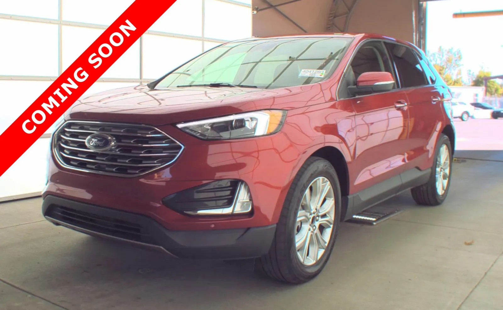 Red 2024 Ford Edge Titanium for sale in Columbus, OH