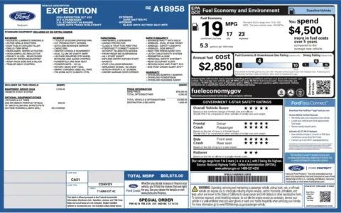 Photos of 2024 Ford Expedition XLT for sale in Columbus, OH at Auto Boutique Ohio
