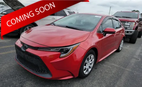 Red 2020 Toyota Corolla LE for sale in Columbus, OH