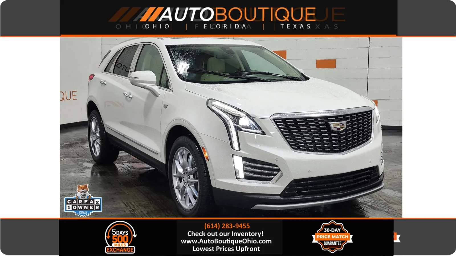 White 2021 Cadillac XT5 FWD Premium Luxury for sale in Columbus, OH