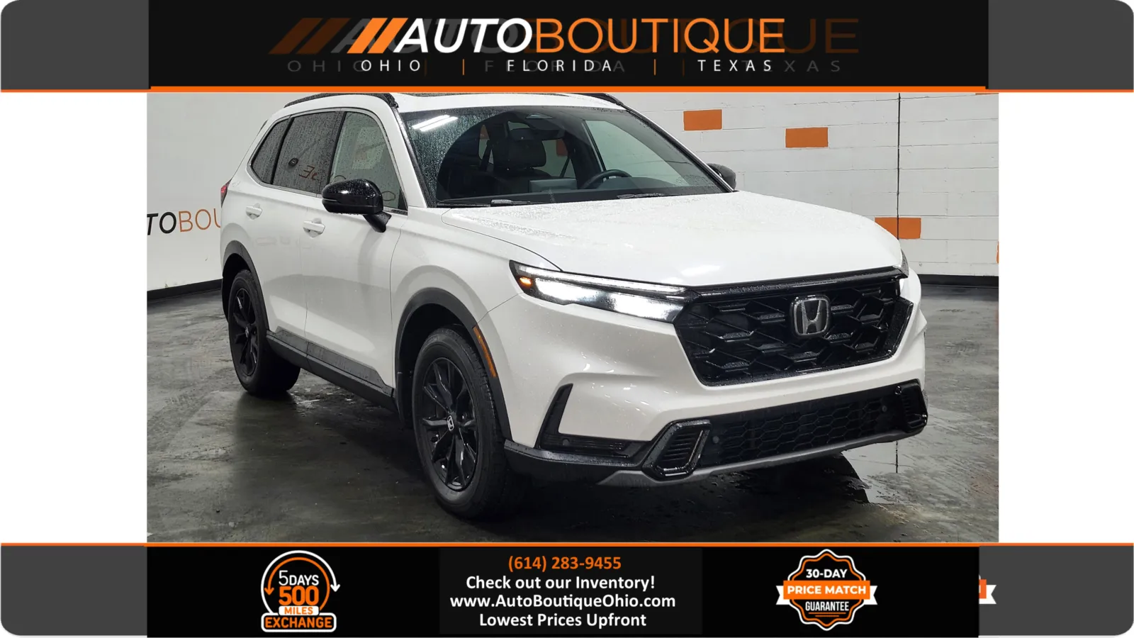 White 2024 Honda CR-V Hybrid Sport-L for sale in Columbus, OH