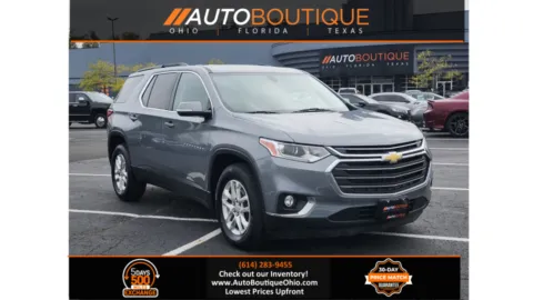 Gray 2019 Chevrolet Traverse LT Cloth for sale in Columbus, OH