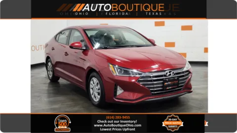 Red 2020 Hyundai Elantra SE for sale in Columbus, OH