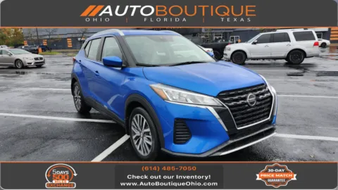 Blue 2021 Nissan Kicks SV for sale in Columbus, OH