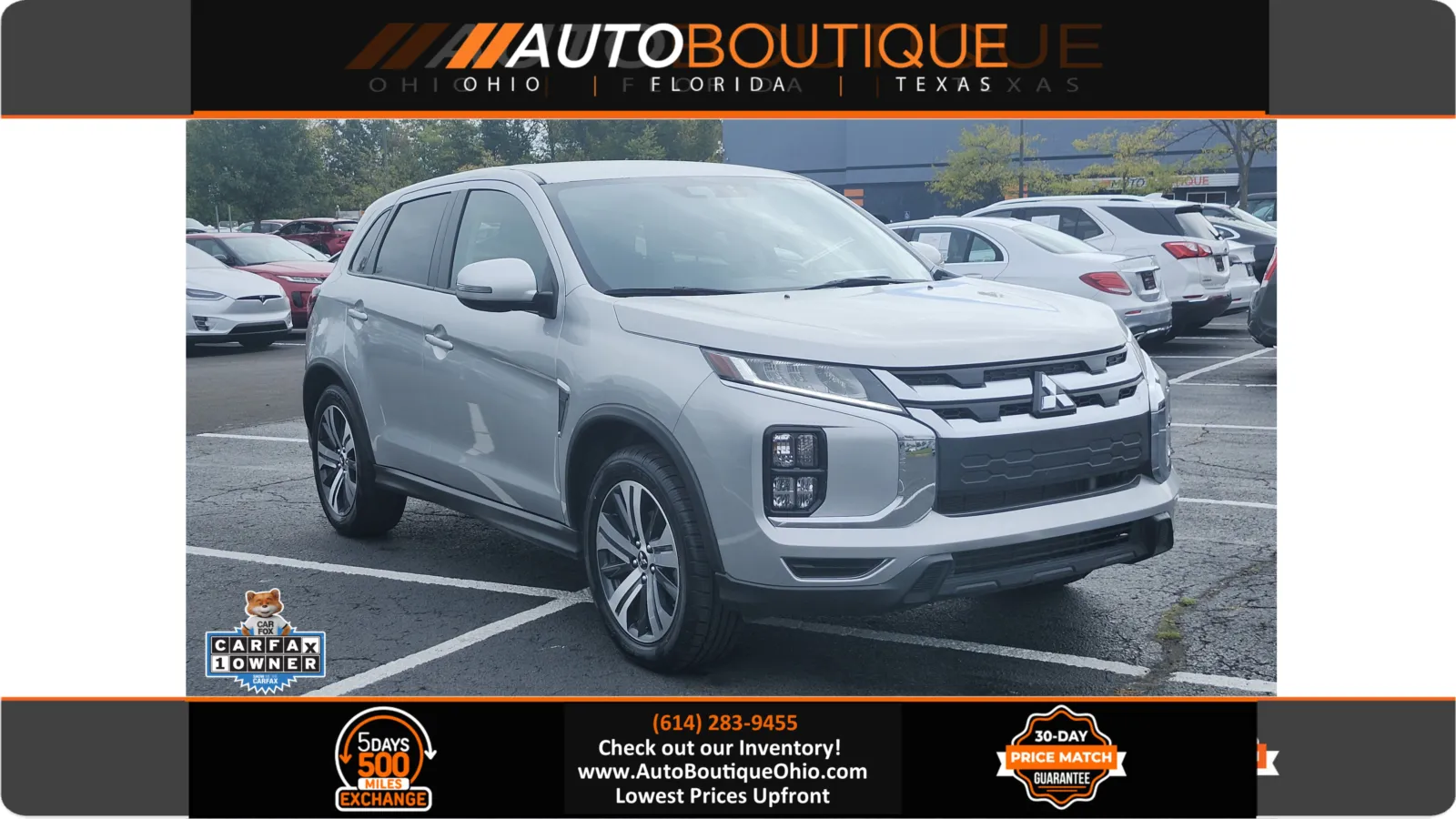 Silver 2024 Mitsubishi Outlander Sport SE for sale in Columbus, OH