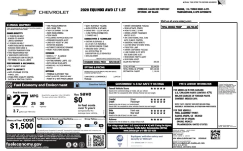 More photos of 2020 Chevrolet Equinox LT at Auto Boutique Ohio, OH