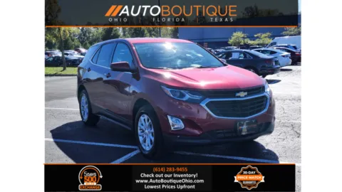 Red 2020 Chevrolet Equinox LT for sale in Columbus, OH