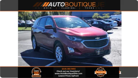 Red 2020 Chevrolet Equinox LT for sale in Columbus, OH