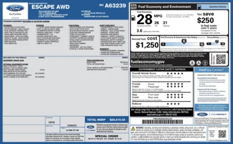 Photos of 2022 Ford Escape SE for sale in Columbus, OH at Auto Boutique Ohio