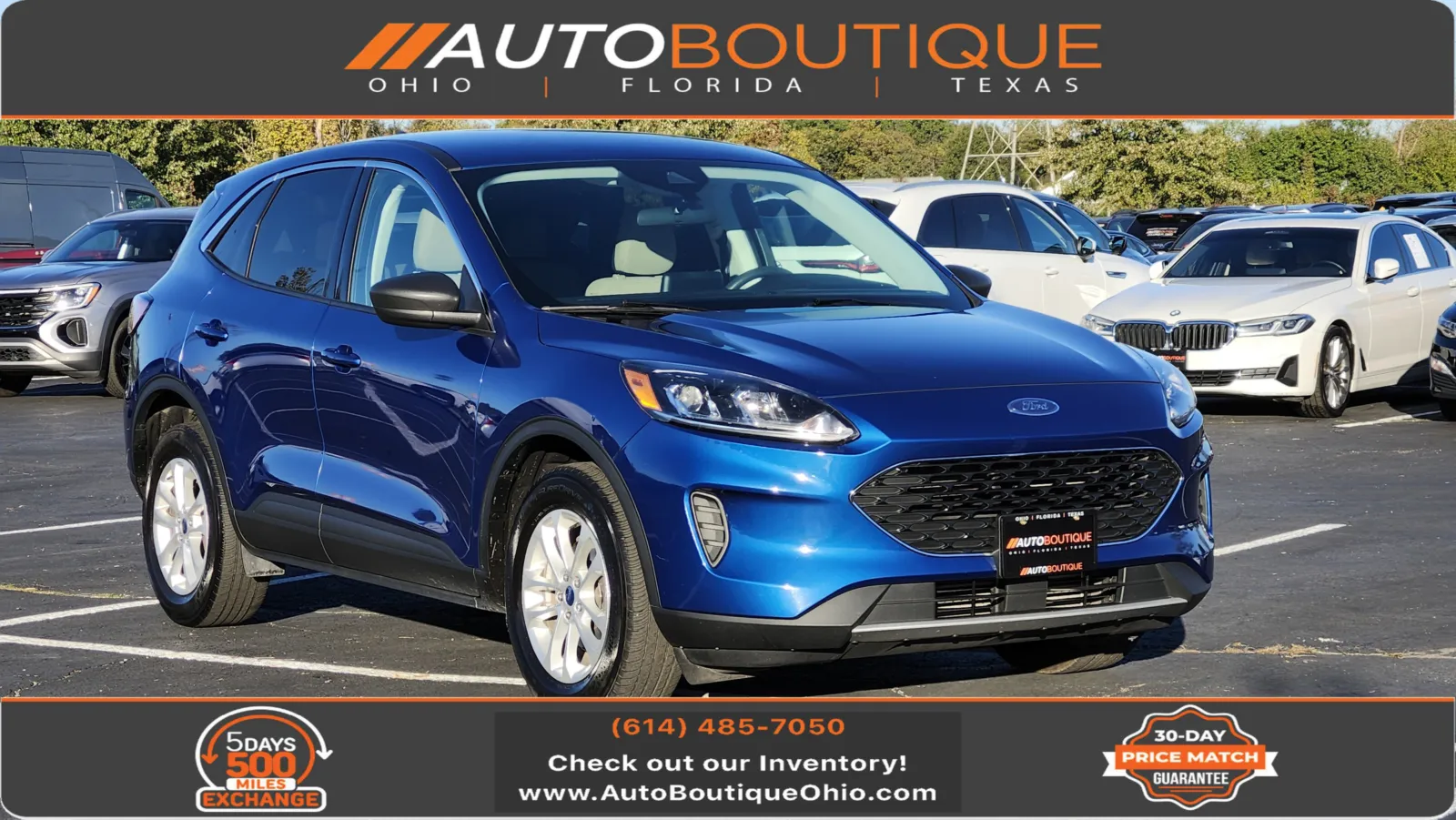 Blue 2022 Ford Escape SE for sale in Columbus, OH
