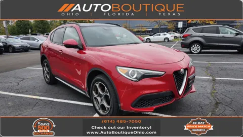 Red 2022 Alfa Romeo Stelvio Ti for sale in Columbus, OH
