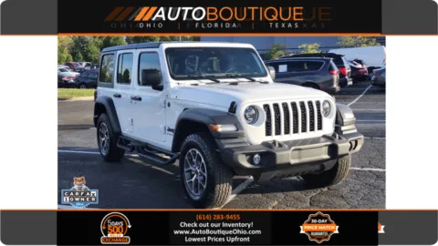White 2024 Jeep Wrangler Sport S for sale in Columbus, OH