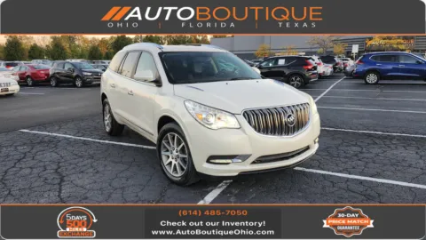 White 2014 Buick Enclave Leather for sale in Columbus, OH