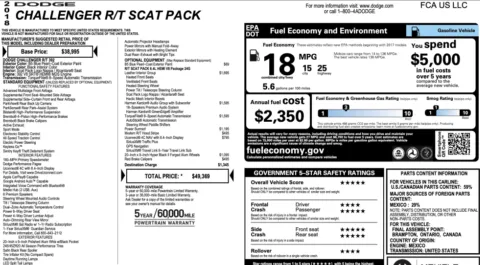 Photos of 2018 Dodge Challenger R/T Scat Pack for sale in Columbus, OH at Auto Boutique Ohio