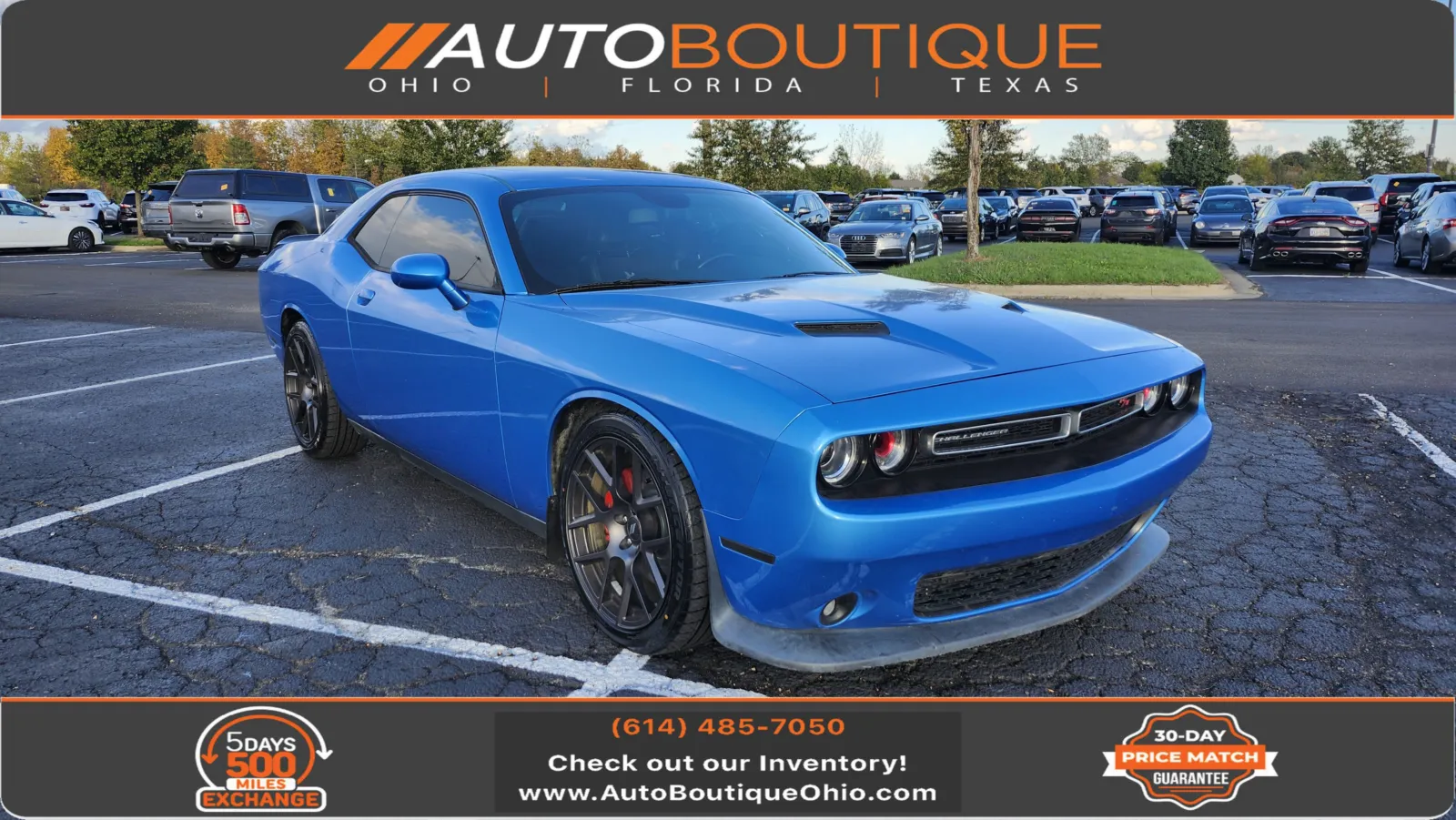 Blue 2018 Dodge Challenger R/T Scat Pack for sale in Columbus, OH