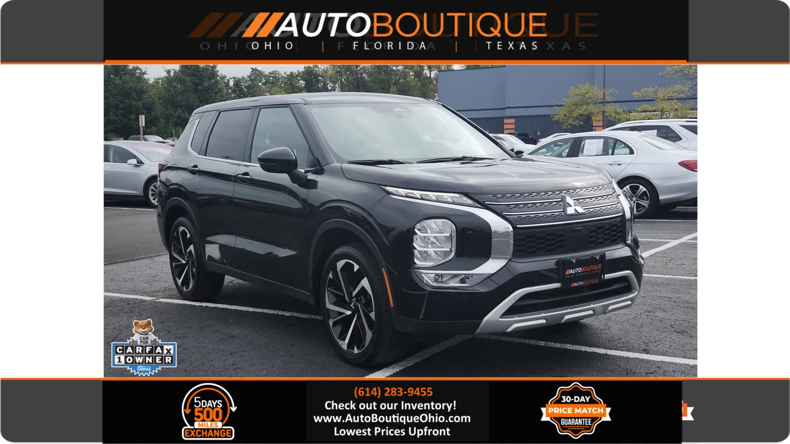 Black 2024 Mitsubishi Outlander SE for sale in Columbus, OH