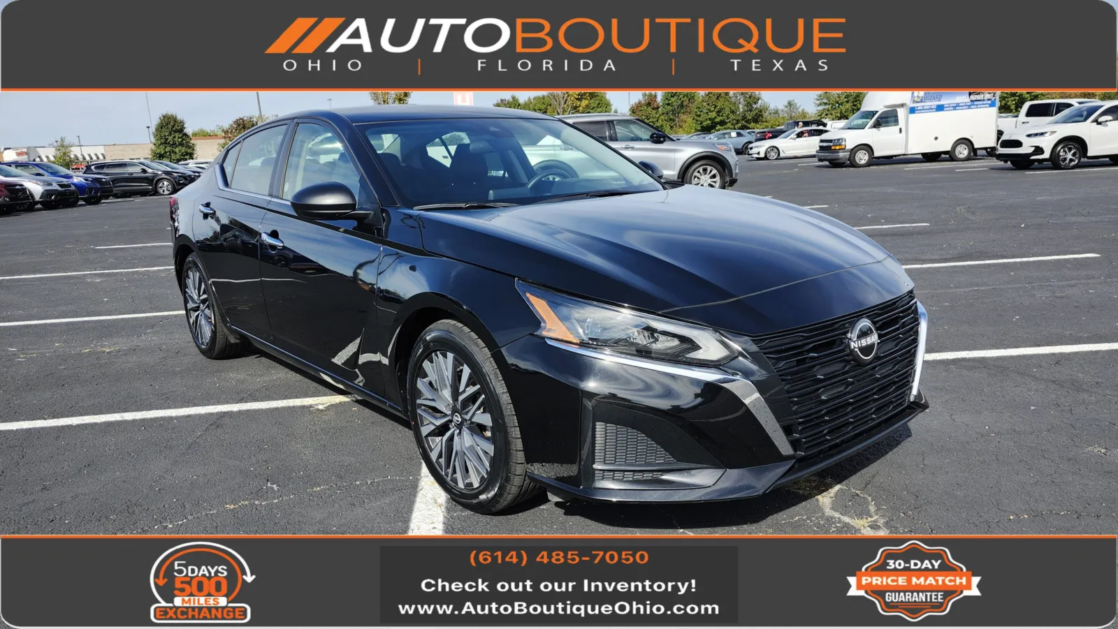 Black 2024 Nissan Altima 2.5 SV for sale in Columbus, OH