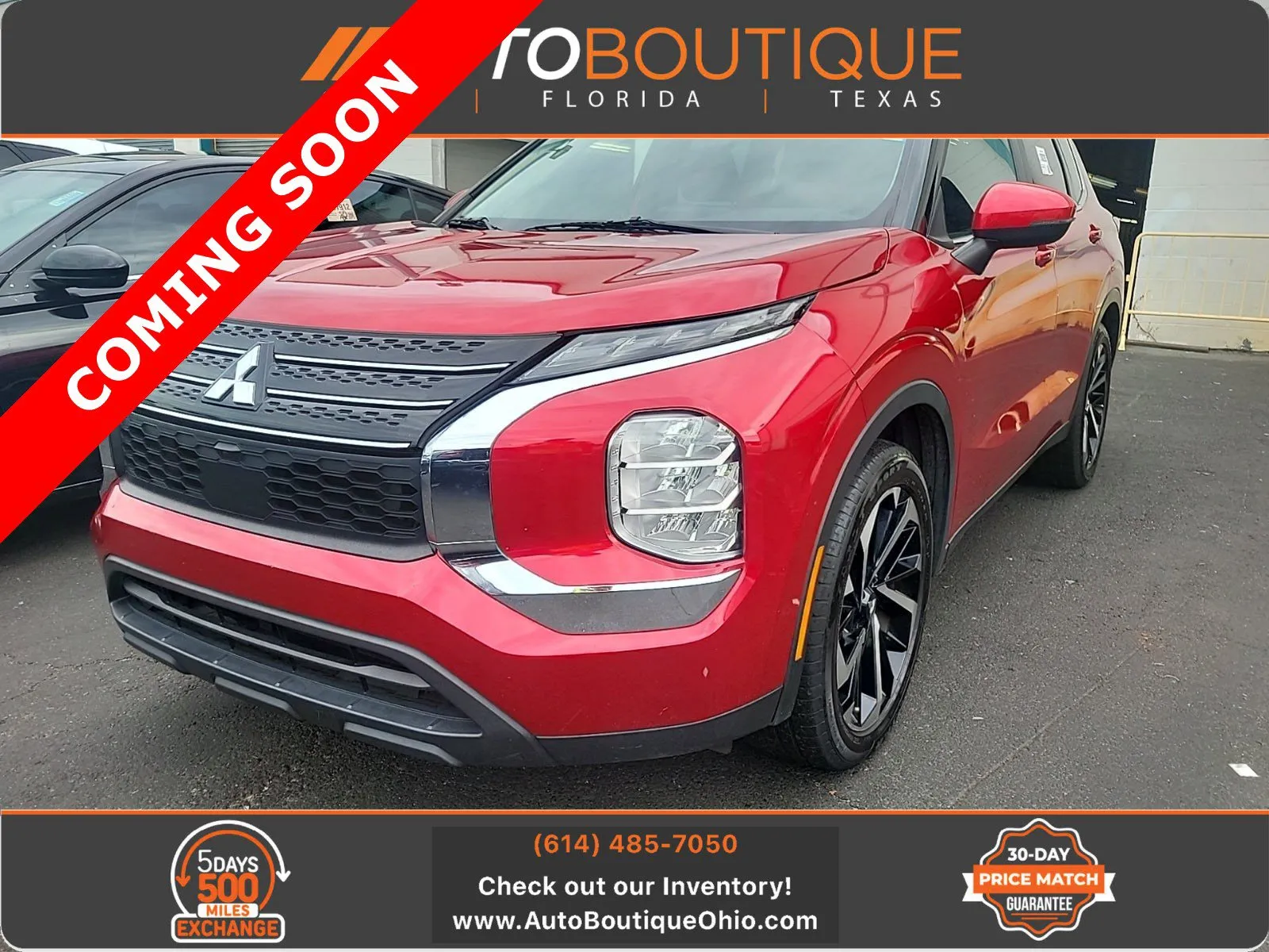 Red 2022 Mitsubishi Outlander ES for sale in Columbus, OH