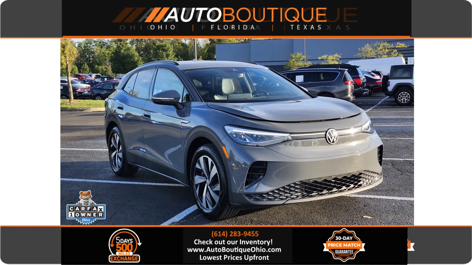 Gray 2023 Volkswagen ID.4 Pro for sale in Columbus, OH