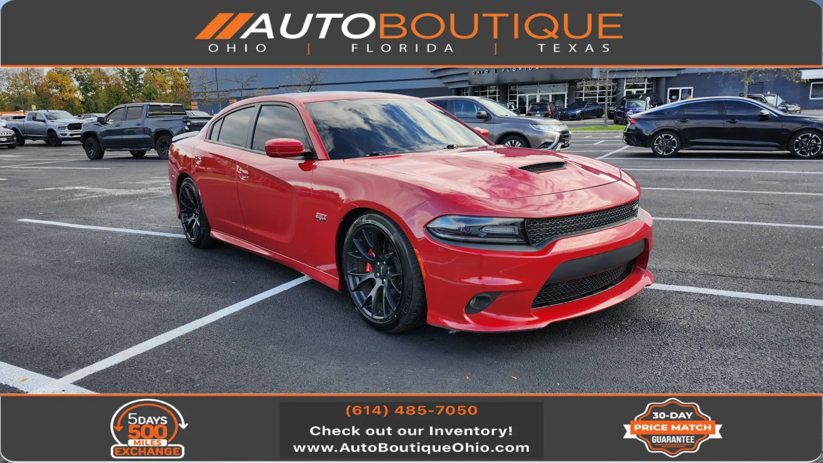 Red 2016 Dodge Charger R/T Scat Pack for sale in Columbus, OH