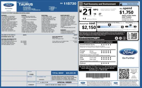 More photos of 2016 Ford Taurus SE at Auto Boutique Ohio, OH