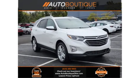 White 2019 Chevrolet Equinox Premier for sale in Columbus, OH