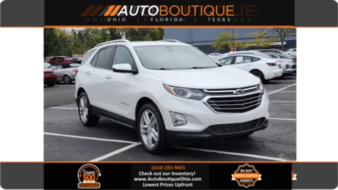 White 2019 Chevrolet Equinox Premier for sale in Columbus, OH