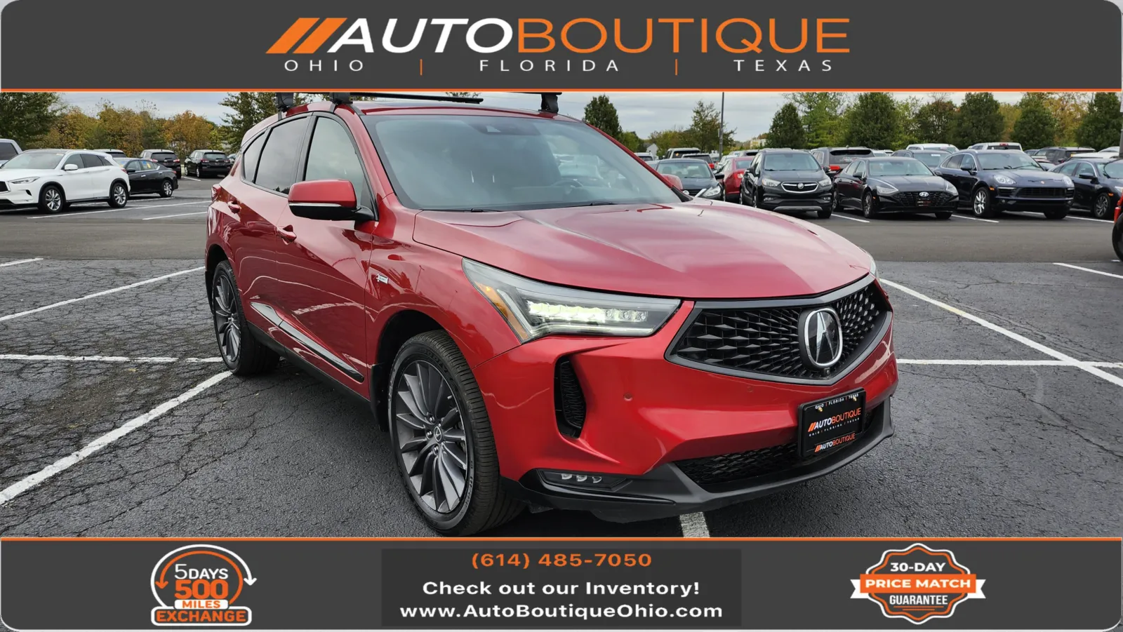 Red 2022 Acura RDX PMC Edition for sale in Columbus, OH