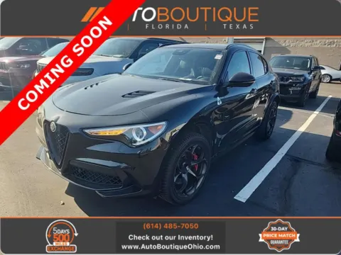 Black 2022 Alfa Romeo Stelvio Quadrifoglio for sale in Columbus, OH