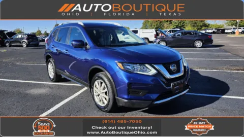 Blue 2018 Nissan Rogue SV for sale in Columbus, OH