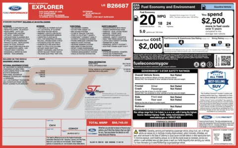 More photos of 2020 Ford Explorer ST at Auto Boutique Ohio, OH