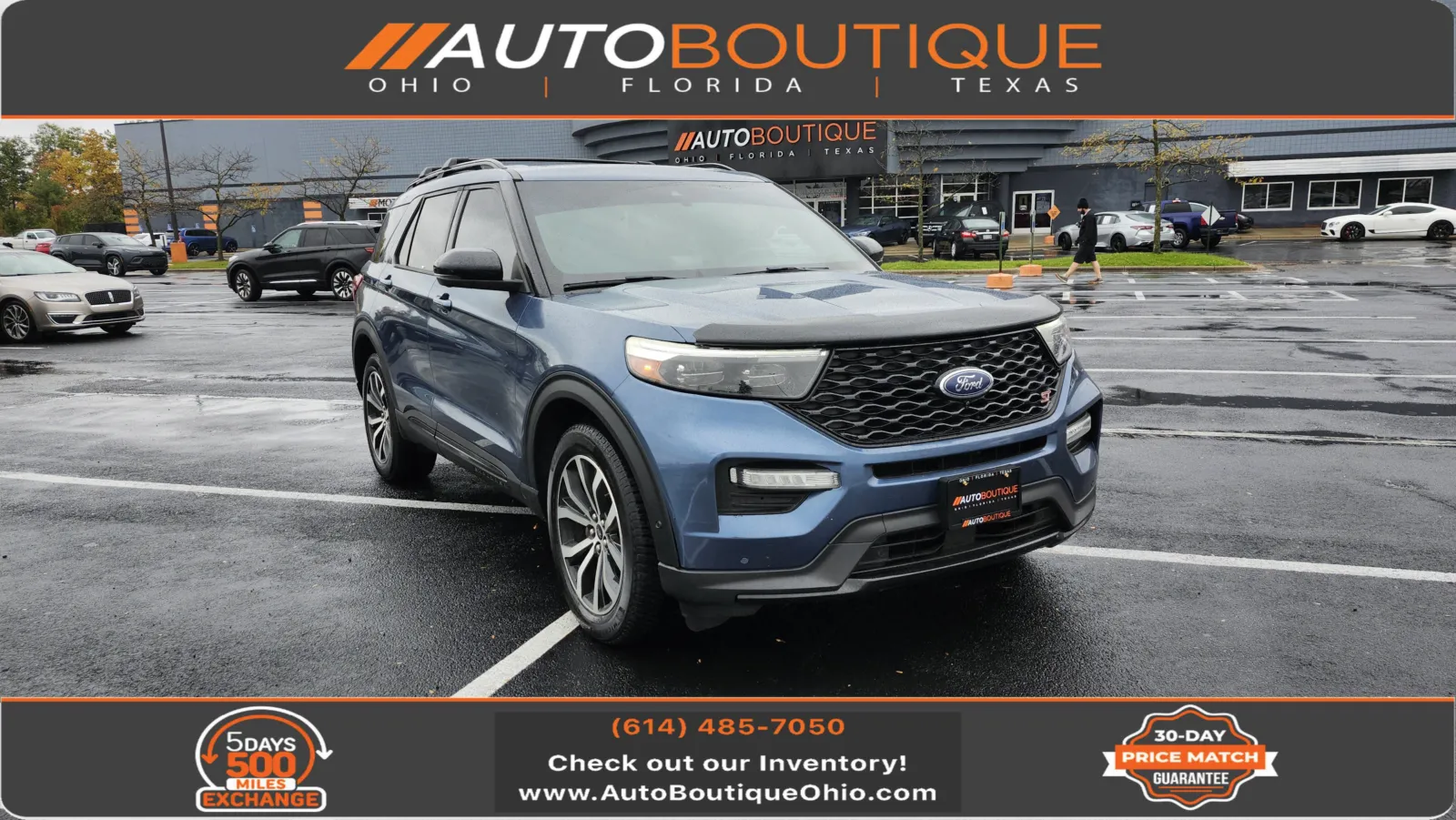 Black 2020 Ford Explorer ST for sale in Columbus, OH
