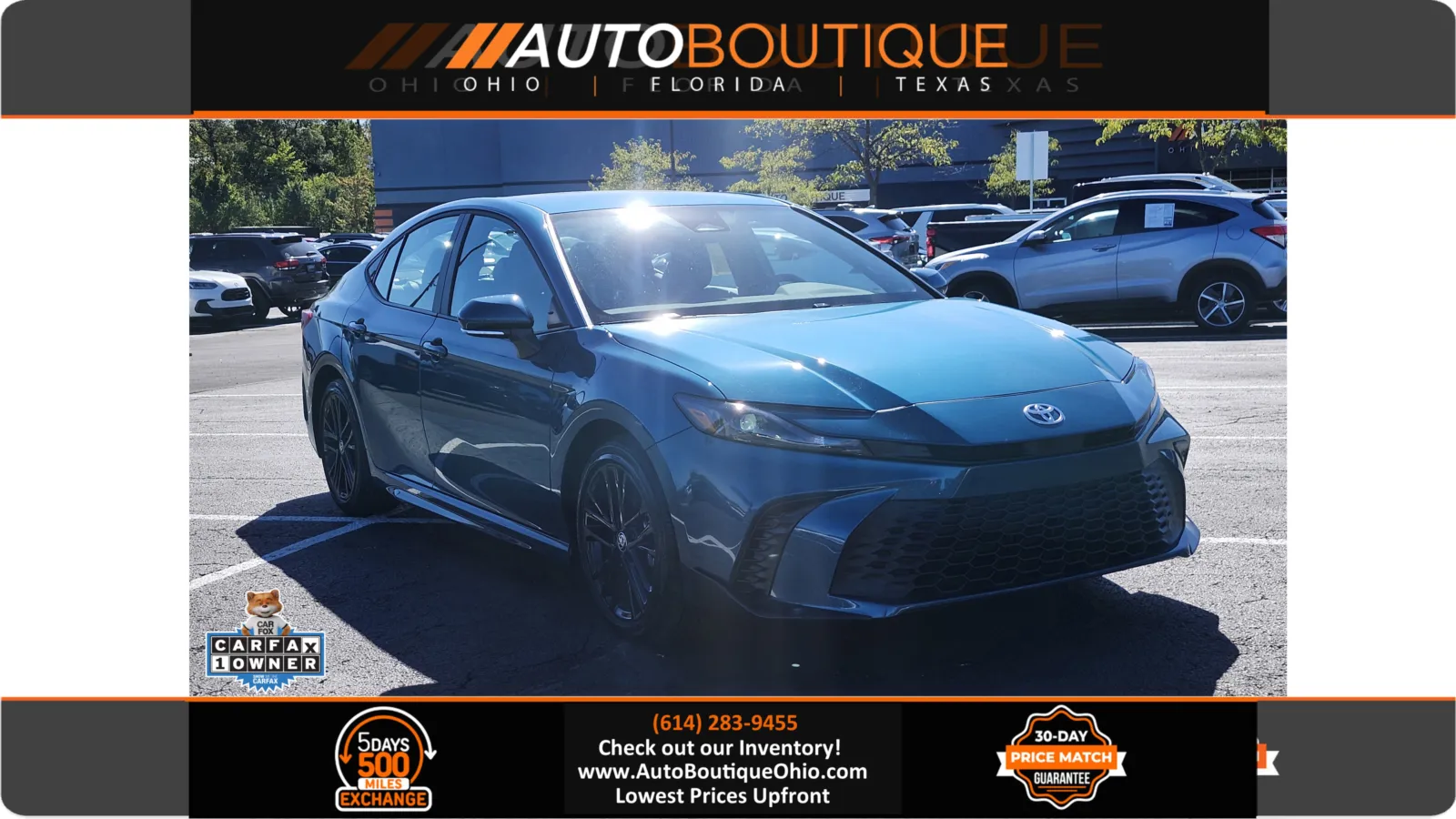 Blue 2025 Toyota Camry LE for sale in Columbus, OH