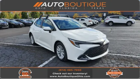 White 2023 Toyota Corolla Hatchback SE for sale in Columbus, OH